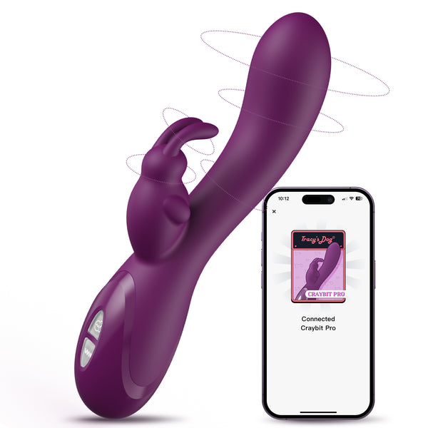 Tracy's Dog Craybit Pro - App Enabled Rabbit Vibrator