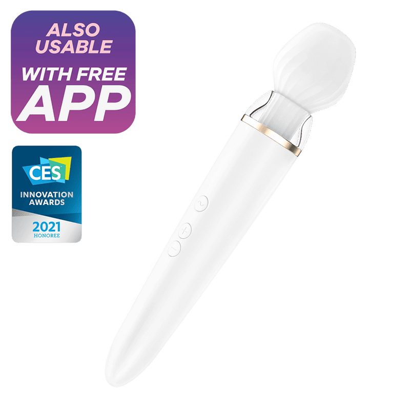 Satisfyer Double Wand-er incl. Bluetooth and App Wand Satisfyer 