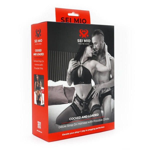 SEI MIO - Cocked and Loaded - Advanced Strap-On Harness and 6.5” Dildo New Products / Bondage / Sexual Positioning / Cuffs & Restraints / Sei Mio / Sei Mio 