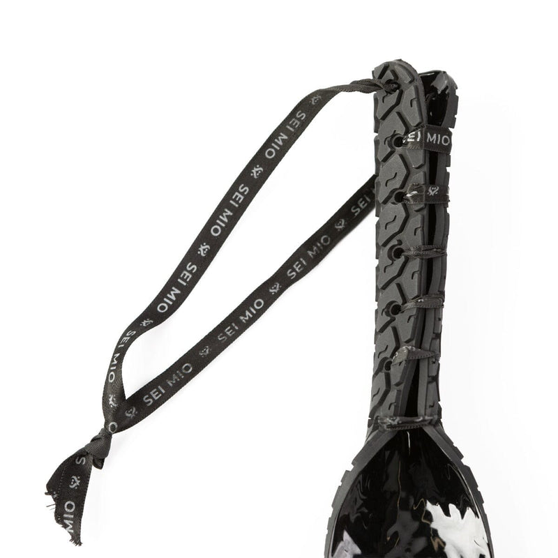 SEI MIO - Tread Carefully - Tyre Paddle - Black New Products / Bondage / Whips Paddles & Ticklers / Sei Mio / Sei Mio 