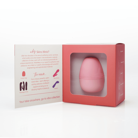 Skins Minis - The Scream Egg New Products / Sex Toys / Clitoral Suction Vibes / Skins Sexual Health / Skins 