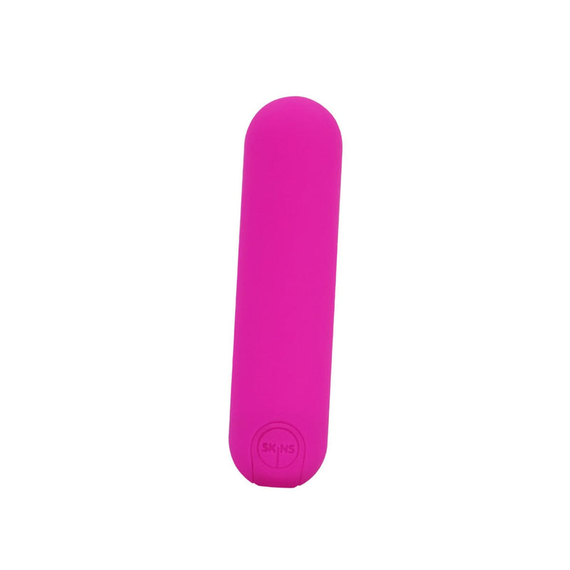 Skins Super Excite Rechargeable Pink Bullet Vibrator Bullet Vibrator Skins 