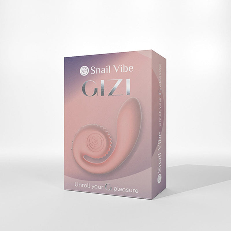 Snail Vibe Gizi - Peachy Pink New Products / Sex Toys / Dildos / Wholesale Vibrators / Snail Vibe / Snail Vibe 