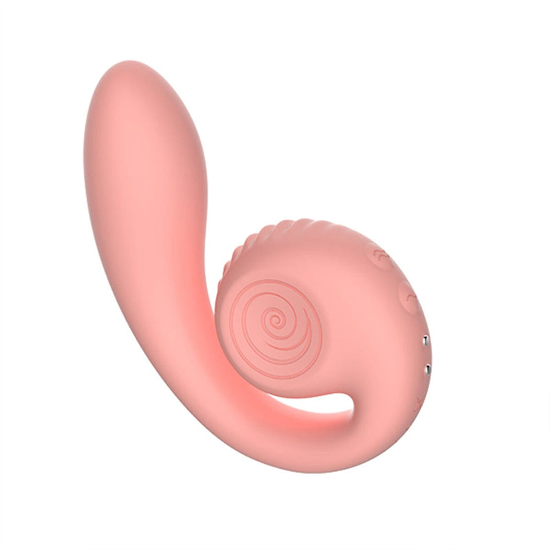 Snail Vibe Gizi - Peachy Pink New Products / Sex Toys / Dildos / Wholesale Vibrators / Snail Vibe / Snail Vibe 