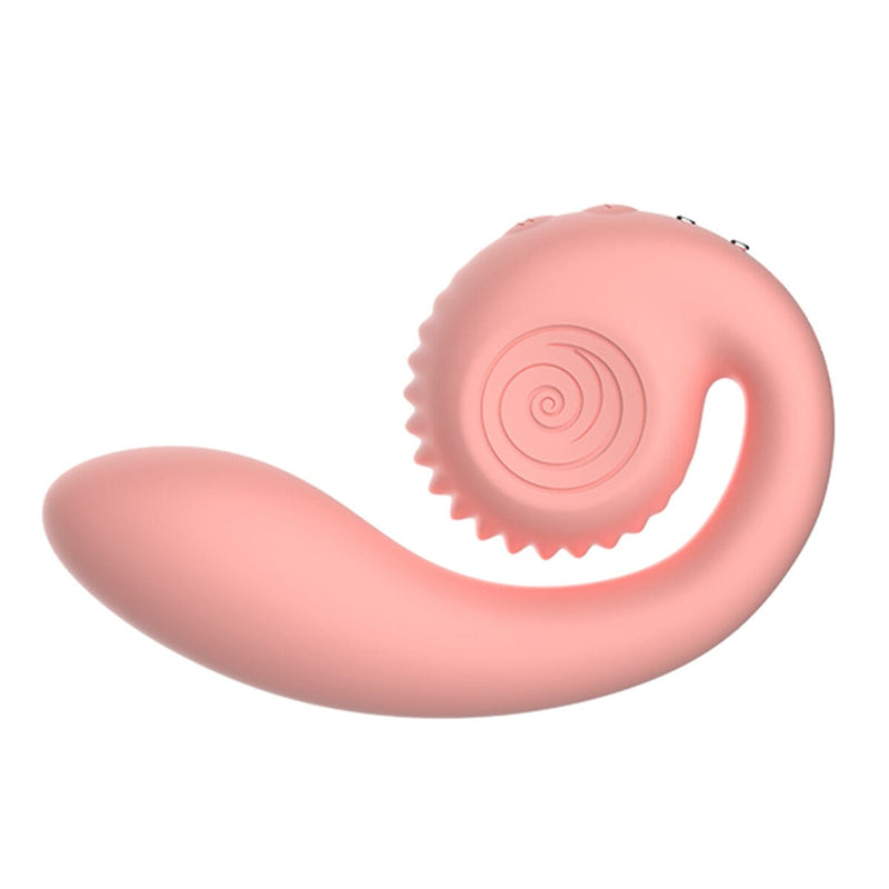 Snail Vibe Gizi - Peachy Pink New Products / Sex Toys / Dildos / Wholesale Vibrators / Snail Vibe / Snail Vibe 