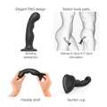 Strap On Me - Dildo Plug P&G Black - M New Products / Sex Toys / Dildos / Strap ons / Your Pleasure Toys 