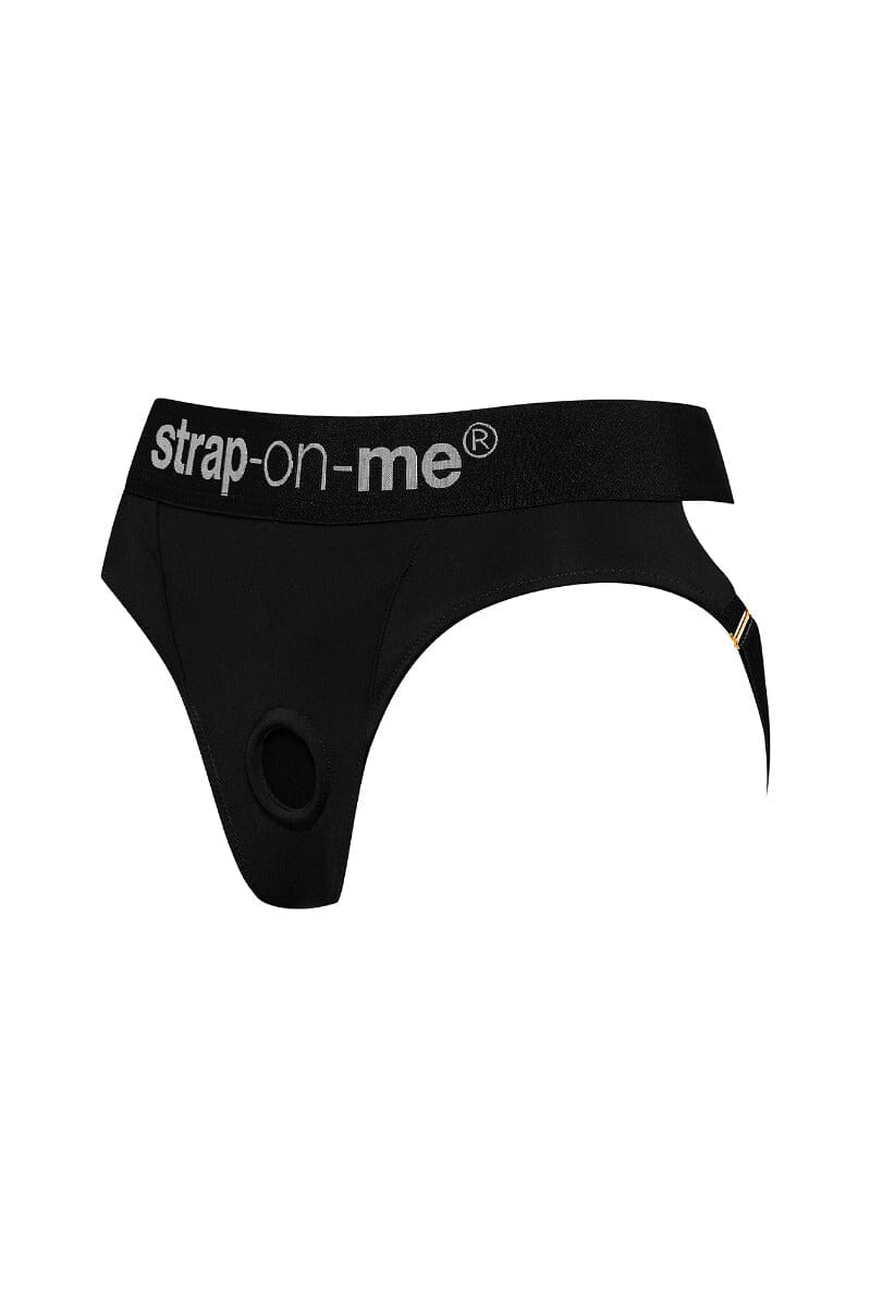 Strap On Me - Harness Lingerie Heroine - S - Black New Products / Sexy Lingerie / Strap ons / Strap On Me / Your Pleasure Toys 