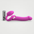 Strap On Me - Multi Orgasm Bendable Strap-On - L - Fuchsia New Products / Sex Toys / Dildos / Strap ons / Strap On Me / Your Pleasure Toys 