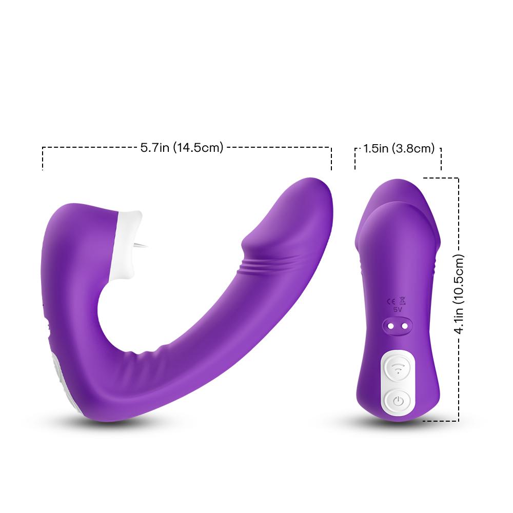 Buy Clit Licking Dual Vibrator | Clit Licker Sex Toys