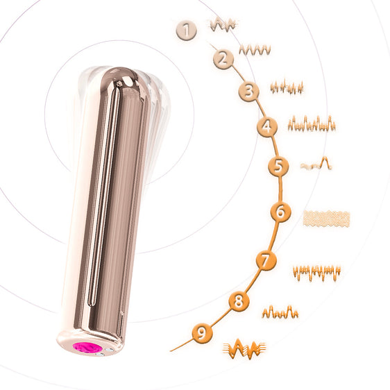 Rose Gold Bullet Vibrator Your Pleasure Toys 