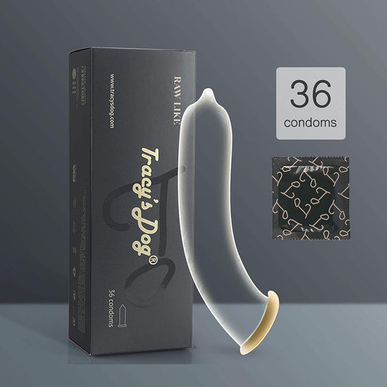 Tracy's Dog Raw-Like Condoms x 36 - Your Pleasure Toys