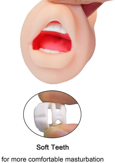 Tracy's Dog Realistic Mouth Stroker with Teeth - Your Pleasure Toys